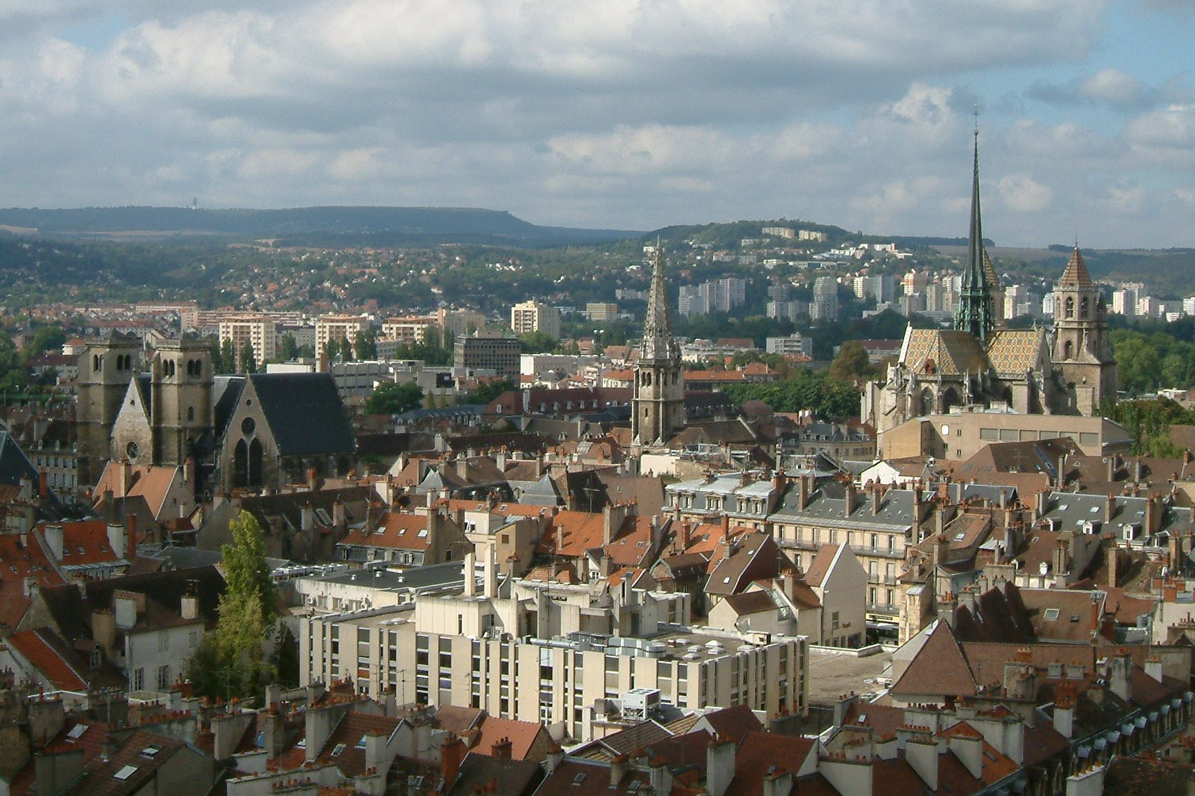 Vue de Dijon - Développeur web local en Côte-d'Or