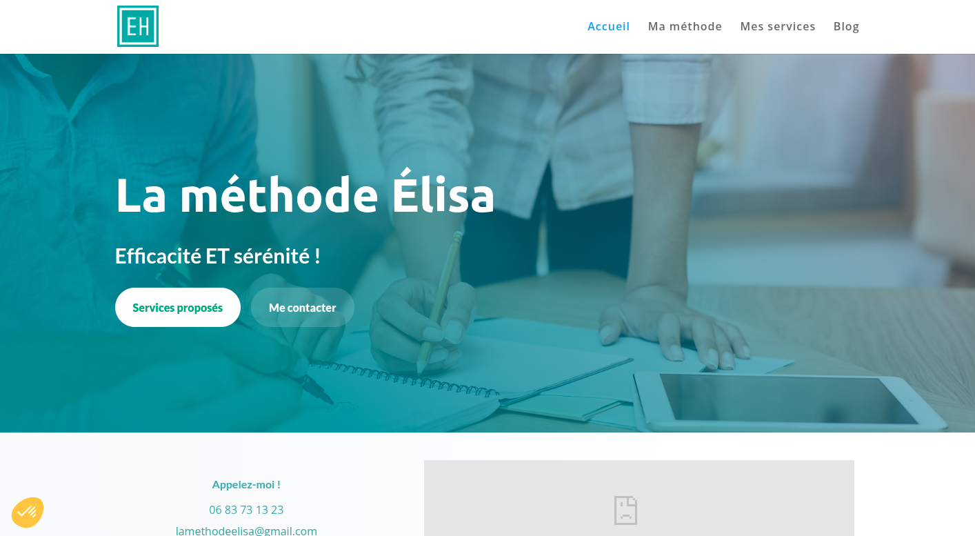 La Méthode Élisa - Site Vitrine