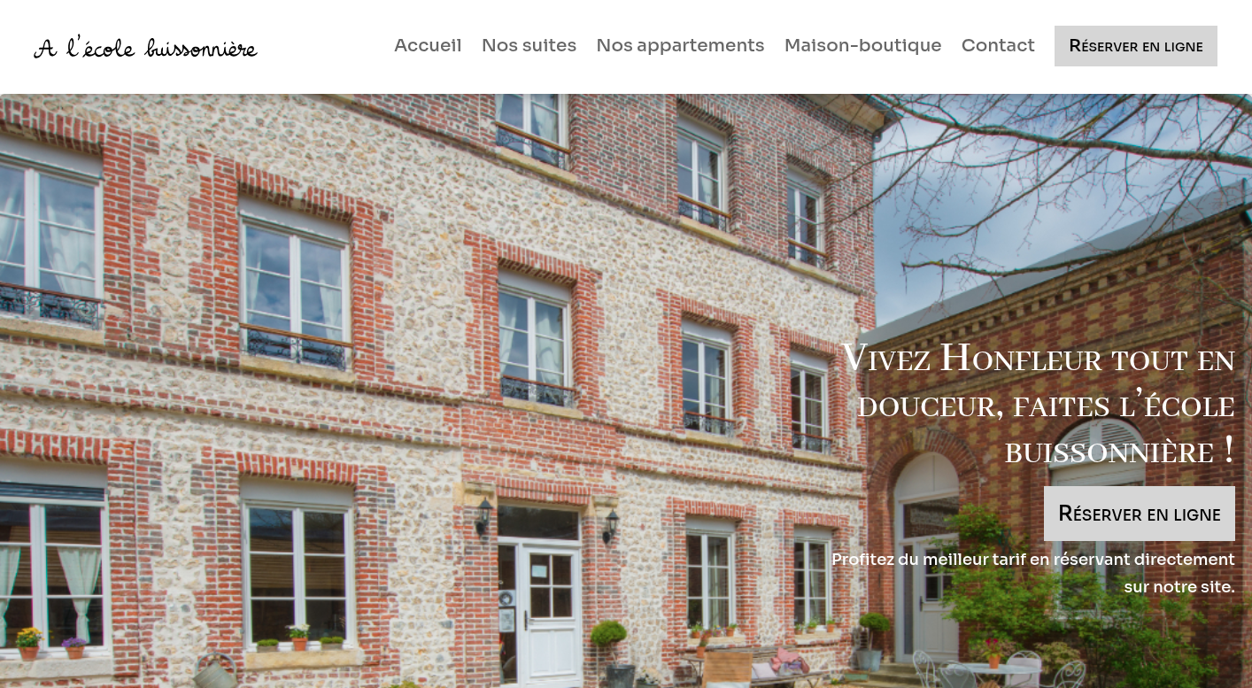 À l'École Buissonnière - Site Vitrine
