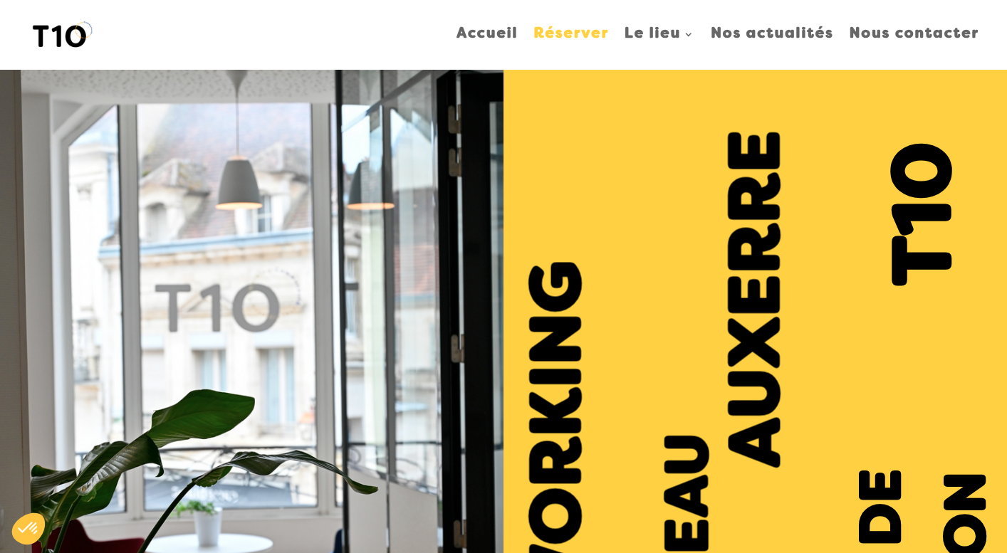 Coworking T10 - Site Vitrine